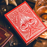 Sanctuary Red Playing Cards