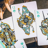 Sanctuary Cyan Playing Cards