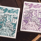 Boom Blue Playing Cards