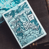 Boom Blue Playing Cards