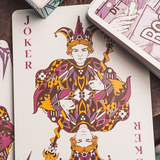 Boom Purple Playing Cards