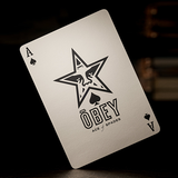 Obey Gold Edition Playing Cards