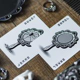 Reflections Epiphany Green (Marked) Playing Cards