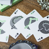 Reflections Epiphany Green (Marked) Playing Cards