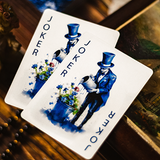 Bloom Sapphire Playing Cards