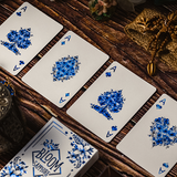 Bloom Sapphire Playing Cards