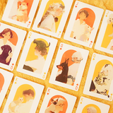 Cat and Dog Playing Cards