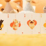 Cat and Dog Playing Cards