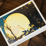 Round Moon Playing Cards