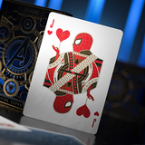 Avengers Blue Playing Cards