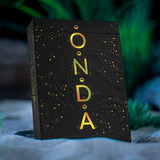 ONDA V2 Black and Gold Playing Cards
