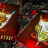 Draconian Crimson Playing Cards