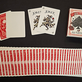 Rose Elites Old Masters Red (Marked) Playing Cards