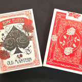 Rose Elites Old Masters Red (Marked) Playing Cards