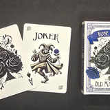 Rose Elites Old Masters Blue (Marked) Playing Cards
