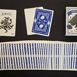 Rose Elites Old Masters Blue (Marked) Playing Cards