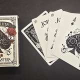 Rose Elites Old Masters Black (Marked) Playing Cards