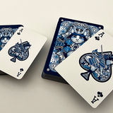 Neko Samurai Mini Blue Playing Cards