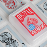 Bicycle Waterproof Red Playing Cards