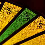 Bicycle Reverse Yellow Playing Cards