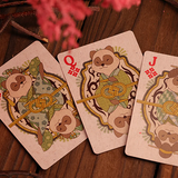 Tanuki Yukaku Oiran-Dochu Playing Cards