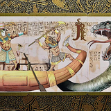 Egypt Mythology Ruby Playing Cards