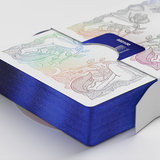 Innocence Blue Gilded Playing Cards