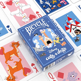 Bicycle Disney Cats and Dogs Playing Cards