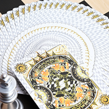 Chess White Playing Cards