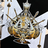 Chess White Playing Cards