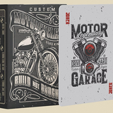 Custom Motorcycles Playing Cards