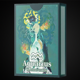 Zodiac Aquarius Playing Cards