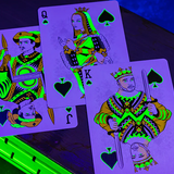 [IMPERFECT] Bicycle Neon Green Glo Playing Cards