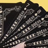 Medical Black Playing Cards