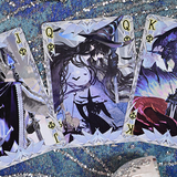 King Arthur v2 Silver Fairyland Playing Cards