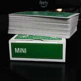 Bicycle Mini Green Playing Cards
