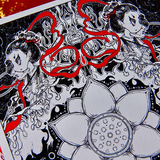 Nezha Paper Sculpture Collector's Set Playing Cards