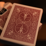 Bicycle Metallic Ruby Playing Cards