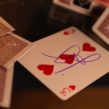 Bicycle Metallic Ruby Playing Cards