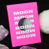 Moon Pink Playing Cards