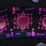 Moon Black Holo Playing Cards