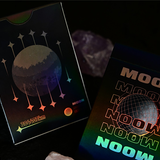 Moon Black Holo Playing Cards