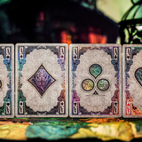 Keyhole Reflections on the Wall Playing Cards