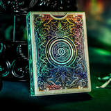 Keyhole Reflections on the Wall Playing Cards