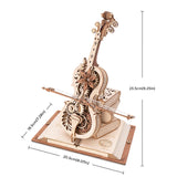 Magic Cello Music Box DIY Mechanical Kit
