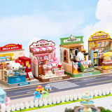 Super Creator Sanrio Pompompurin's Lucky Cafe DIY Miniature House