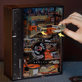 Marble Run Hip-Hop Street DIY Mechanical Puzzle