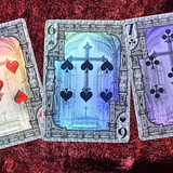 Trinity of Night Demon Hunter Holo Playing Cards