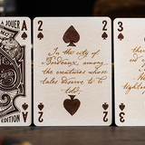Le Voyage Du Chat Rouge Playing Cards