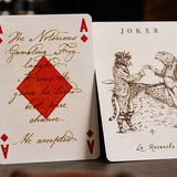 Le Voyage Du Chat Rouge Playing Cards